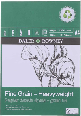 Daler rowney fine grain - heavyweight a4, , medium