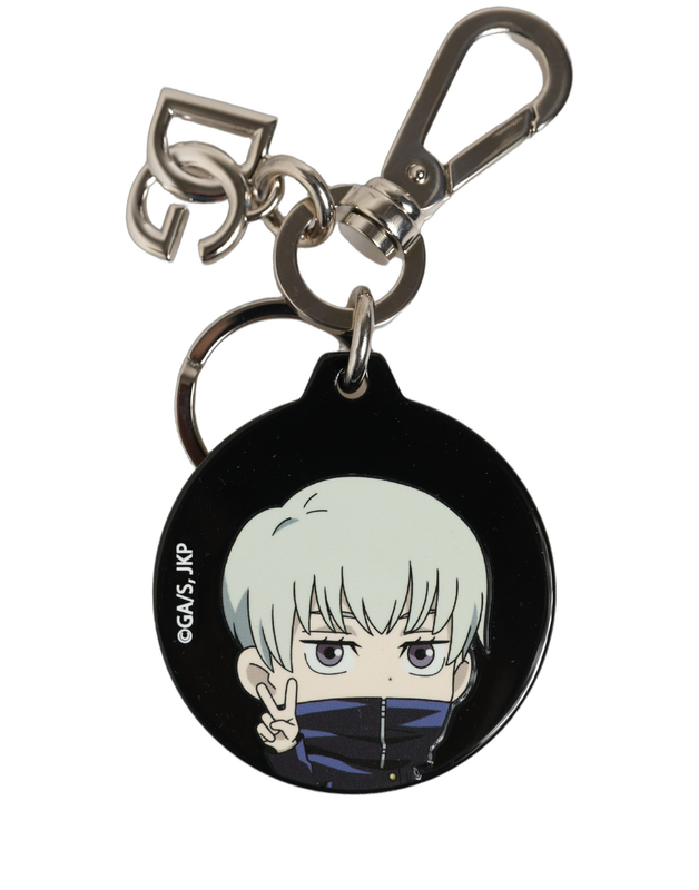 Black kaisen toge inumaki charm metal keychain keyring-null
