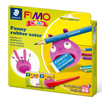 Funny rubber eaterfimo® kids 8035 oven-bake modelling clay