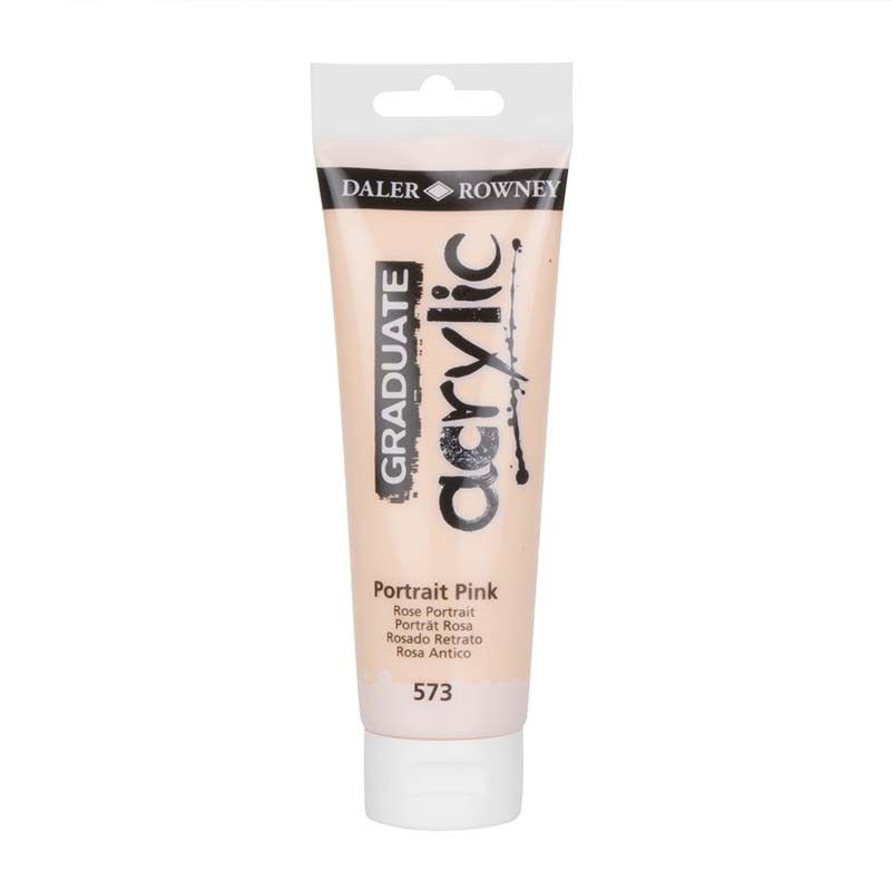 Product image: Acrylic paint graduate 120ml - portrait pink-null