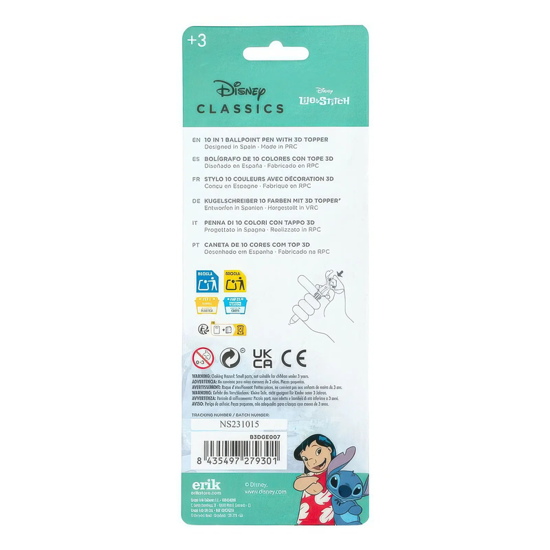Product image: Disney stitch 3d pen with 10 colours, , medium-null
