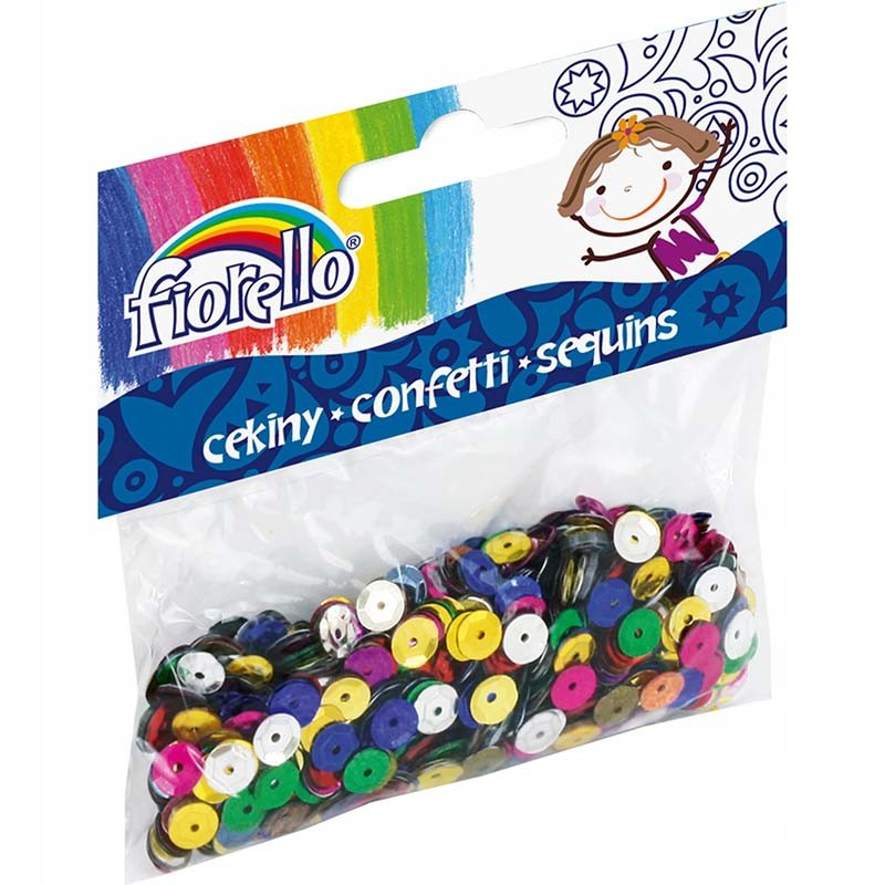 Product image: Sequins 7mm 14gr colored circles, , medium-null