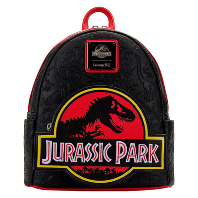Loungefly jurassic park logo backpack 26cm, , medium