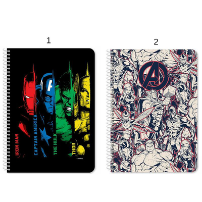 Avengers 2designs spiral notebook a4 60sh 506003, , medium