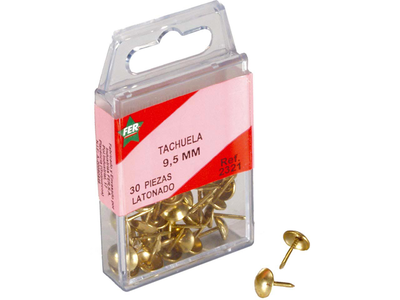 Fer gold tacks 20pcs, , medium