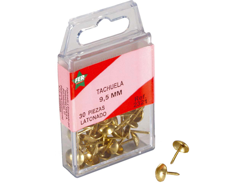 Fer gold tacks 20pcs, , medium-null