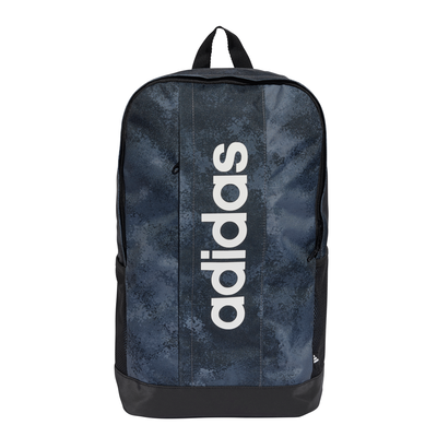 Adidas adults linear camo graphic backpack, Grey, medium