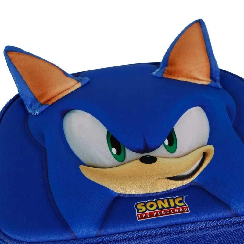 Product image: Sonic the hedgehog face 3d lunch bag-null