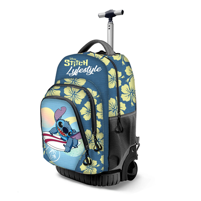 Lilo & stitch blue fan gts trolley backpack lilo and stitch lifestyle, , medium