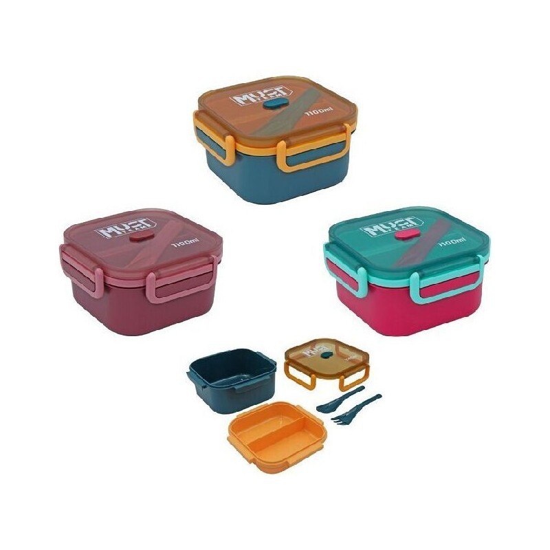 Must team lunch box 1100ml, , medium-null