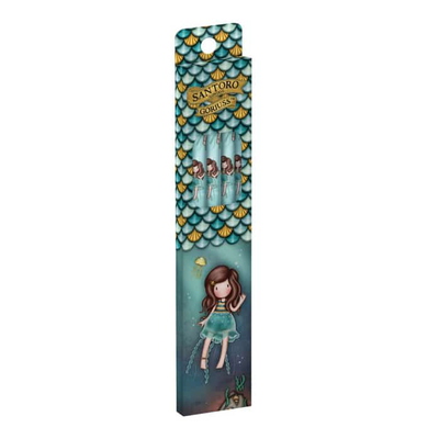 Gorjuss - set of 5 pencils - deep secrets, , medium