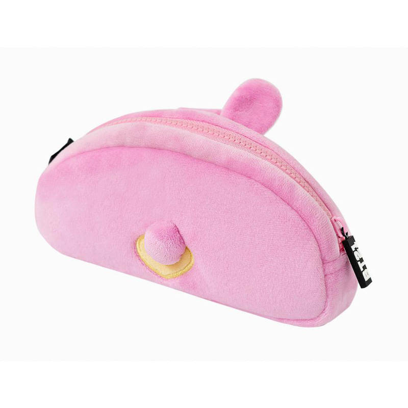 Bt21 baby series cooky soft plush pencil case - pink-null