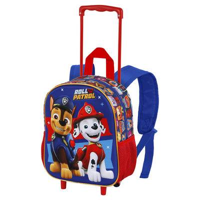Paw patrol junior trolley backpack 3d