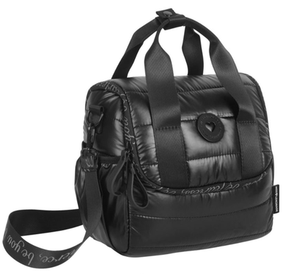 Misslemonade25 lunch bag titanium black, Black, medium