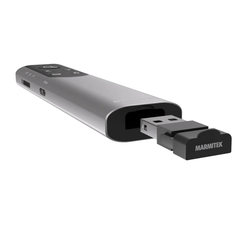 Marmitek wireless presentation remote with digital pointer, zoom & Air mouse USB-c/a wpr 400, , medium-null
