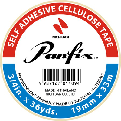 Panfix cellulose tape 19mmx33m, , medium