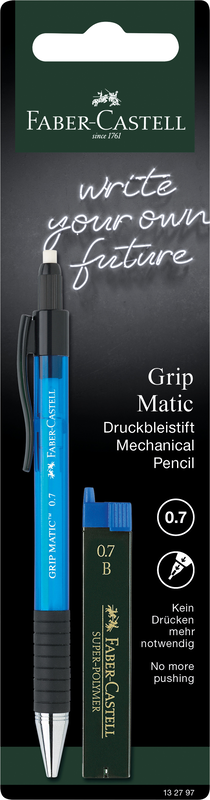 Product image: Faber castell 132797 polymatic mechanical pencil 0.7mm & leads, , medium-null