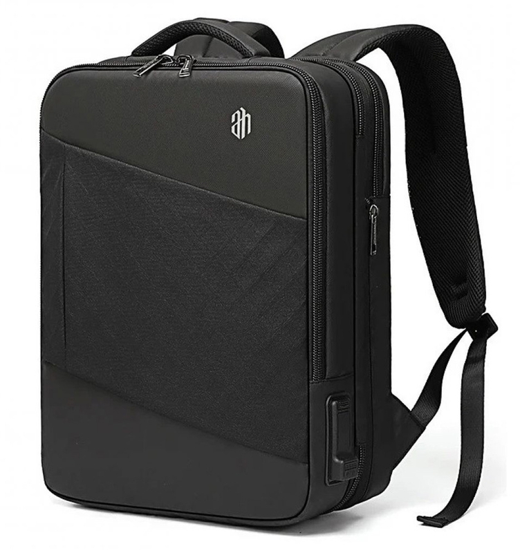 Arctic hunter metropolitan backpack expandable 19l-32l black with USB, audio  15.6"-null