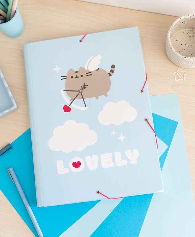 Pusheen purrfect love collection premium a4 file folder-null