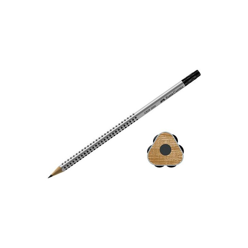 Faber castell 117200 &mu;&omicron;&lambda;&upsilon;&beta;&iota; grip &mu;&epsilon; &sigma;&beta;&eta;&sigma;&tau;&eta;&rho;&iota; &eta;&beta;, , medium-null