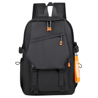 Urban edge cAMDen backpack black 15,6" with USB port, Black, medium
