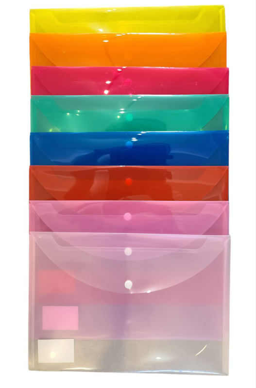 Profile plastic file w/ button (23.5cm x 33.5cm) image number null