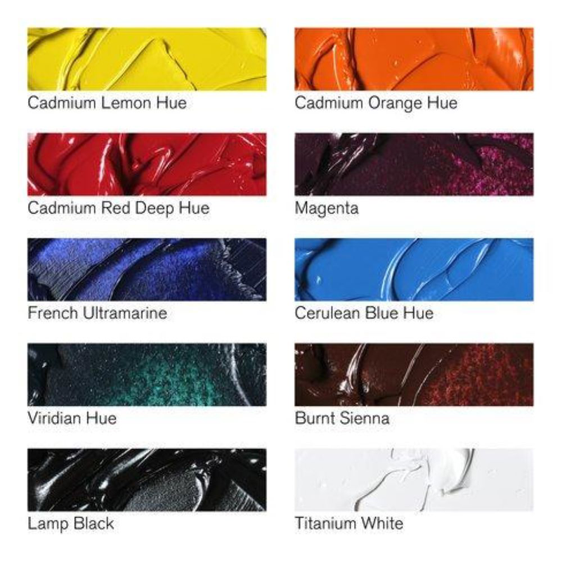 W&n winton oil colour 10x12ml tube set, , medium-null