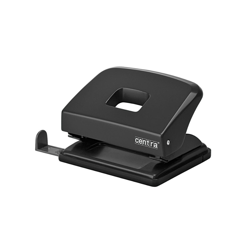 Centra paper punch hp20 black, , medium-null
