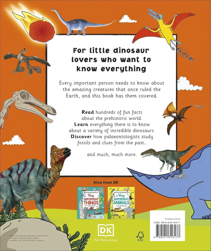 Product image: My encyclopedia of very import dinosaurs - hardback book, , medium-null