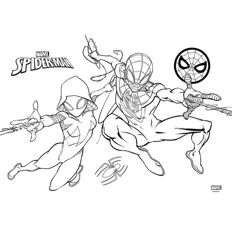 Μπλοκ ζωγραφικής spiderman2, , medium image number null