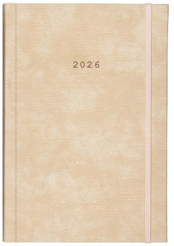 Product image: Diary daily bali beige me lastixo 17x25 2026 hard cover next, , medium-null