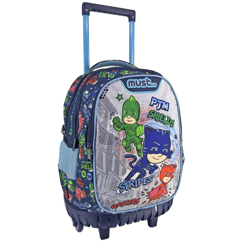 Must trolley backpack 34x20x44cm pj masks, , medium-null