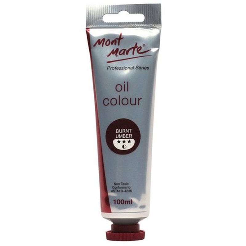 Product image: Oil paint 100ml mont marte - burnt umber-null