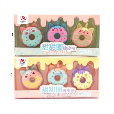 Fancy eraser set: donuts qh-8429, , medium