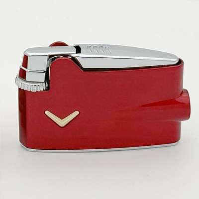 Ronson premier varaflame red lighter
