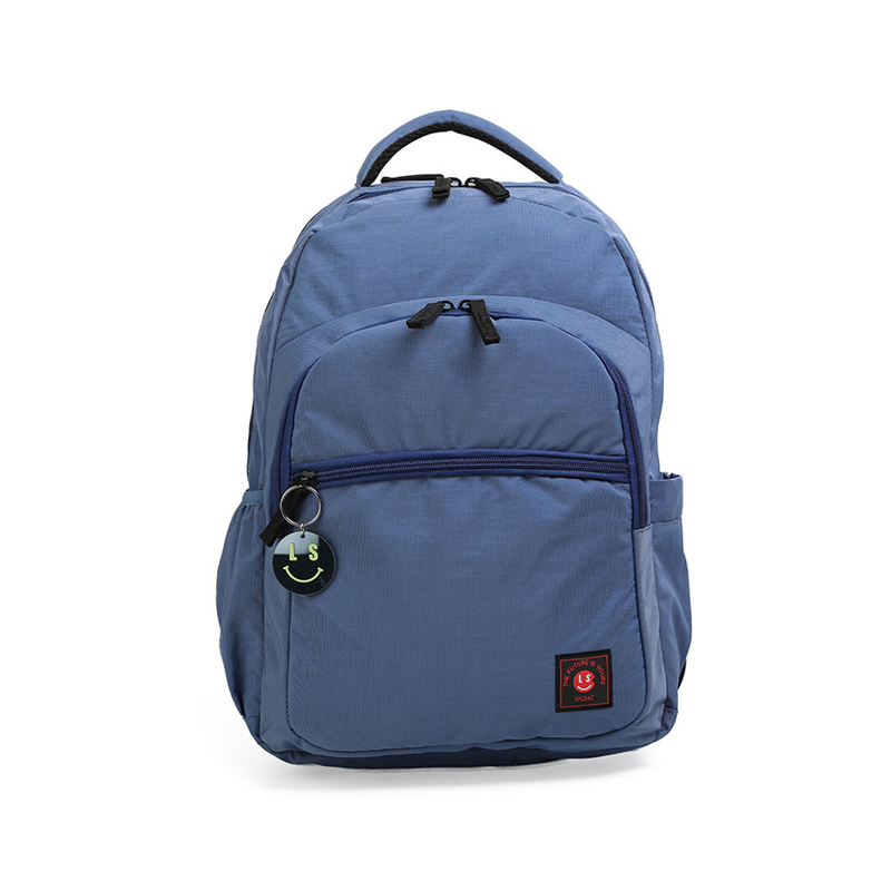 Happy laptop backpack shadow blue, , medium-null