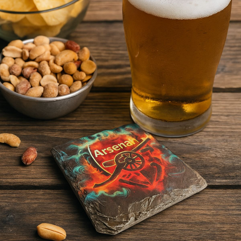 Arsenal fc slate coaster, , medium-null