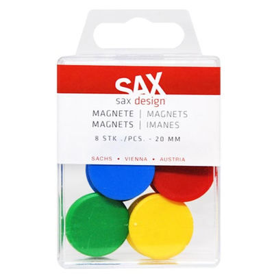 Sax magnets 02cm p.8-ass
