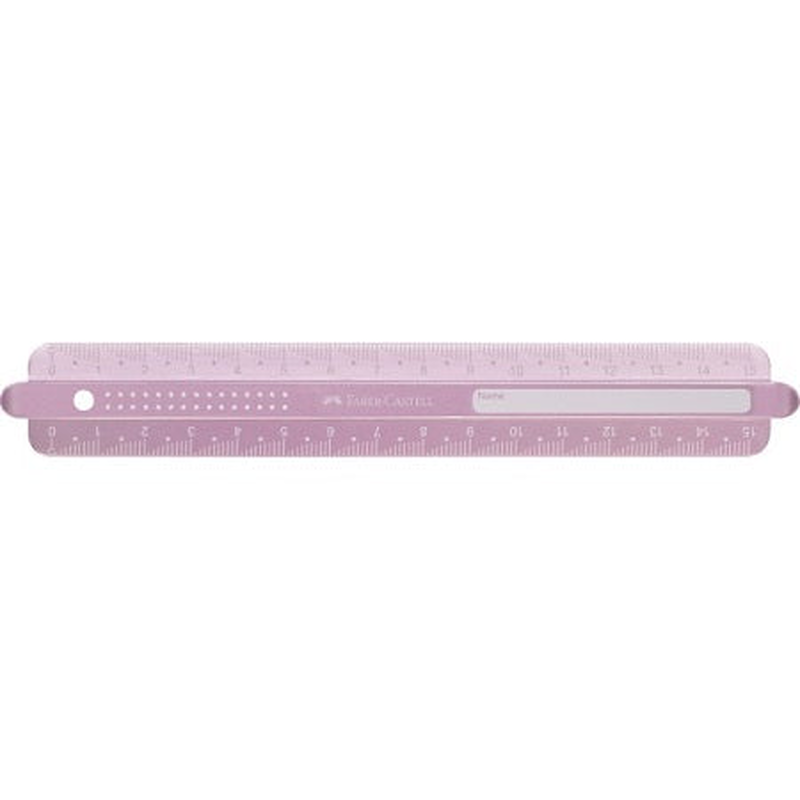 Faber castell ruler 15cm sparkle-null