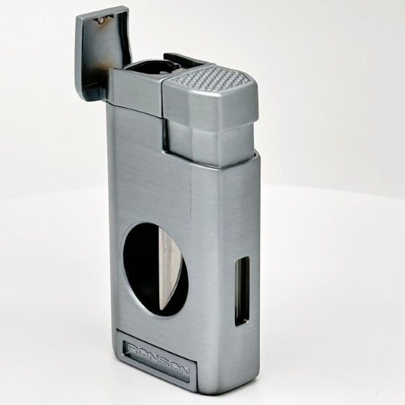 Ronson thunder chrome cigar lighter, , medium image number null
