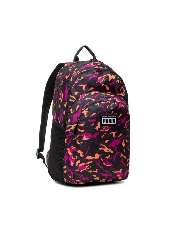Puma academic backpack black-luminous aop, , medium-null