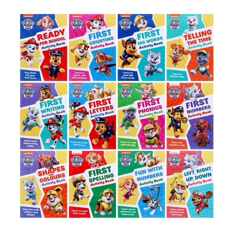 Product image: Paw patrol get set for school activity books by collins - assorted-null