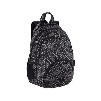 Τσάντα πλάτης 2in1 black labyrinth - pulse, , medium