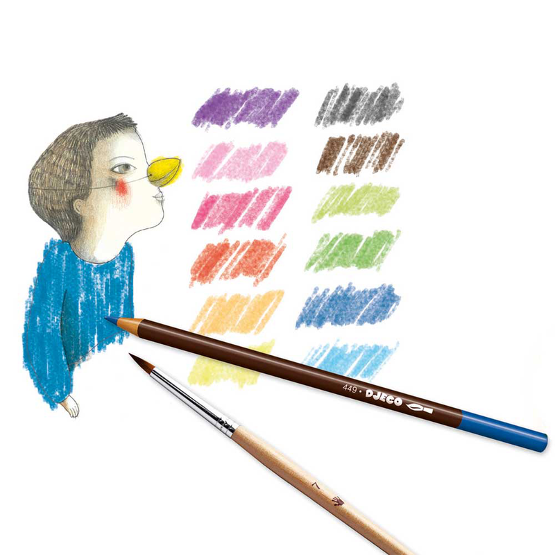 Arts - watercolour crayons, , medium image number null