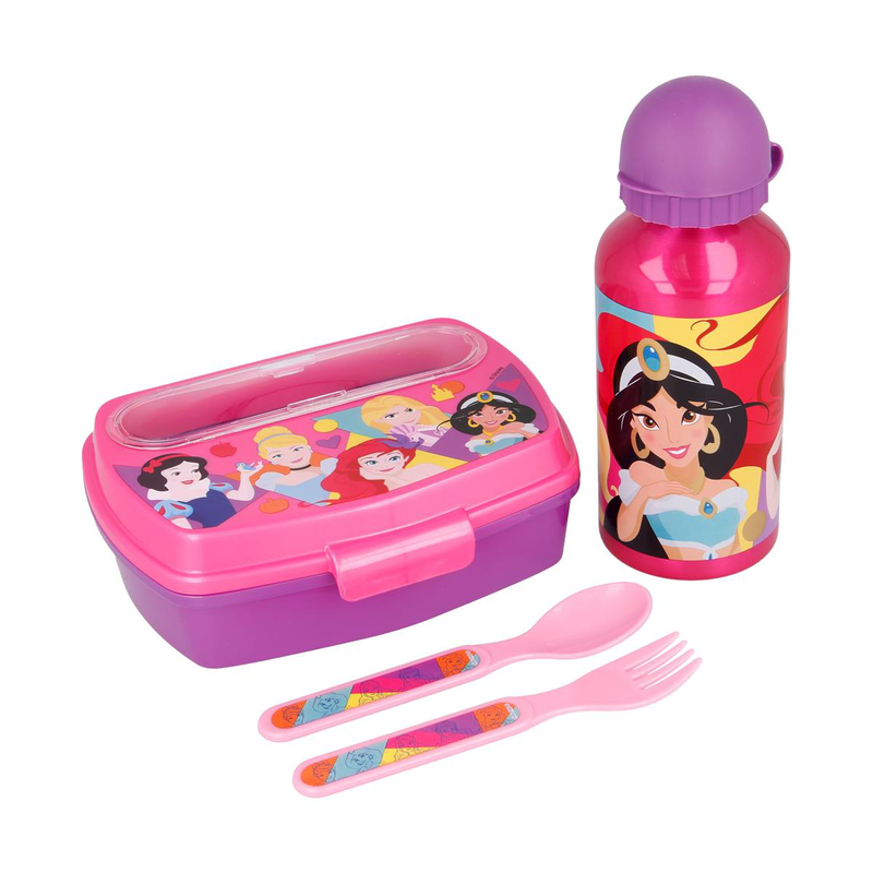 Product image: Stor disney princess bright and bold 4 pcs urban back to school set in gift box, , medium-null