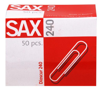 Paper clips sax 78mm pack of 50 pcs, , medium