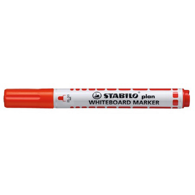 Stabilo whiteboard marker red 641-40, , medium
