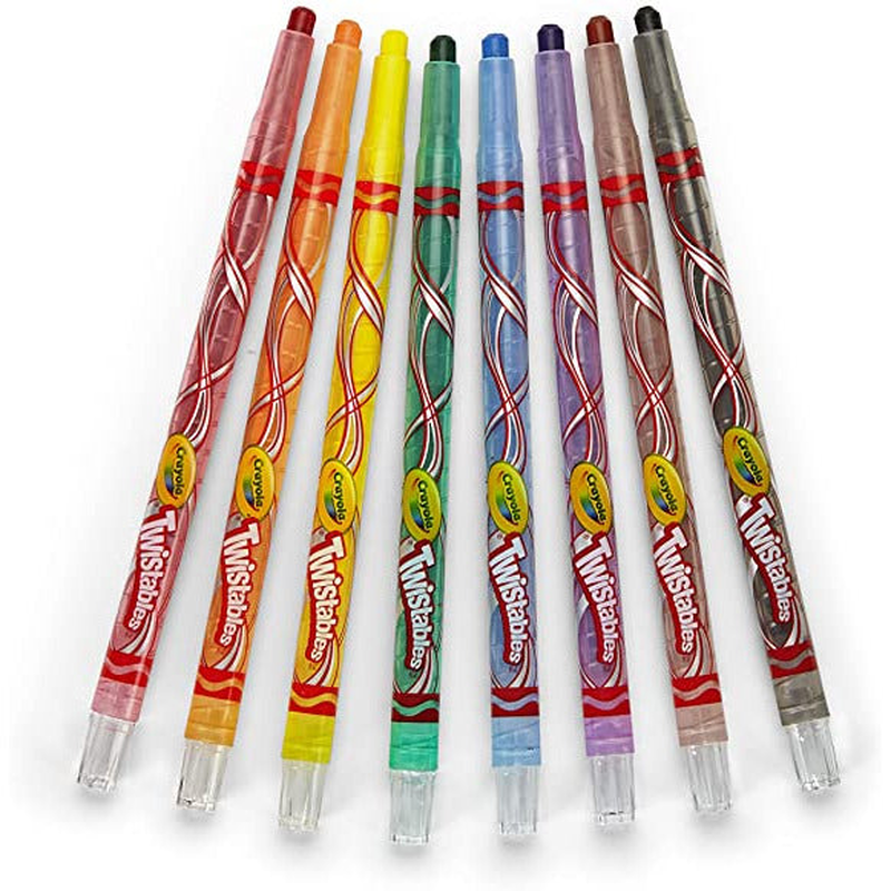 Product image: Twistable crayons, 8 traditional colors, , medium-null