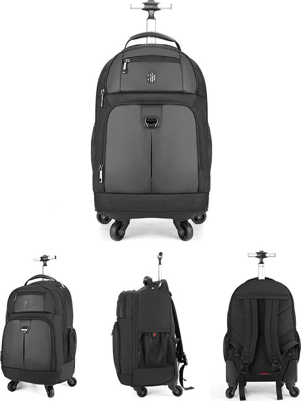 Arctic hunter suit backpack with wheels black 17,3" 45l-null