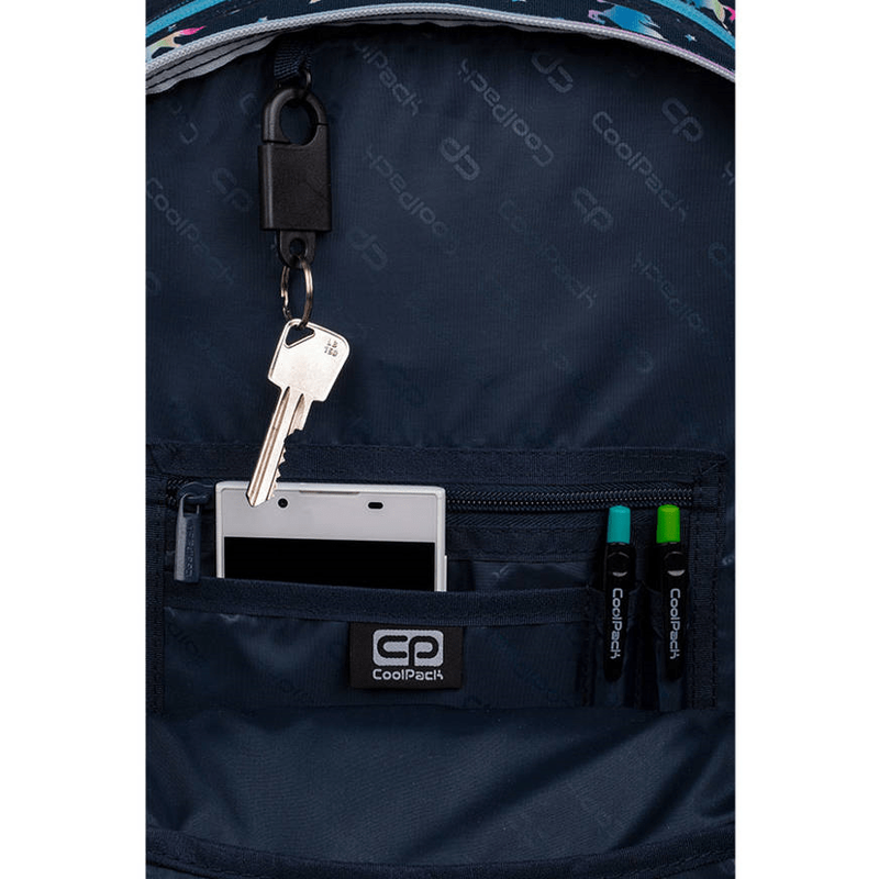 Product image: Coolpack backpack rider blue unicorn, , medium-null